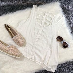 Pacsun cropped tank top